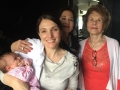 Four Generations Ladies  Liliana, mother Alison, grand mother Peggy and Great Grandmother Corny July 30, 2017 Sydney A