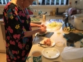 Carmen making Sushi Syd 2016